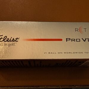 Titleist Pro V1x RCT Golf Balls 1 Sleeve (3 Balls) NEW